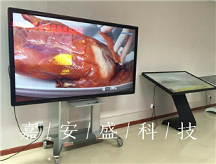 觸摸一體機(jī)帶移動支架